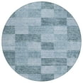 thumbnail image 2 of Addison Rugs Chantille Indoor/Outdoor Transitional Geometric Denim Washable Round Rug, 8' x 8', 2 of 6