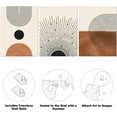 thumbnail image 6 of Minimalist Boho Wall Art Set of 3,Mid-Century Modern Wall Art Decor,Neutral Geometric Line Sun Canvas Prints Artwork,Framed Abstract Boho Wall Art Decor for Bathroom, Bedroom, Living Room, Office, 6 of 6
