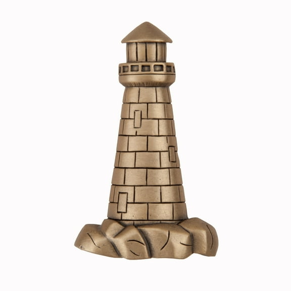 Acorn Manufacturing DP4GP Artisan Collection Lighthouse Knob, Museum Gold