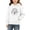 F200-White, variant on hengsof Girls Halloween Warm Hoodie Kids Print Pullover with Pocket Toddler Fall Winter Long Sleeve Sweatshirt 3-14Years