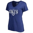 thumbnail image 2 of Women's Royal Indianapolis Colts Arriba V-Neck T-Shirt, 2 of 3