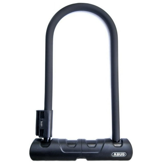 Abus Ultra 410 U-Lock - 3.9 x 9", Keyed, Black, Includes bracket