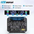 thumbnail image 3 of Inversor de corriente LVYUAN 5000W 12V a 110V/120V con 4 salidas AC, 3 of 8