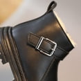 thumbnail image 4 of Girls Outdoor Ankle Booties Side Zipper Comfort Ankle Boots Comfortable Ankle Boots for Walking Warm Ankle Boots, 4 of 7