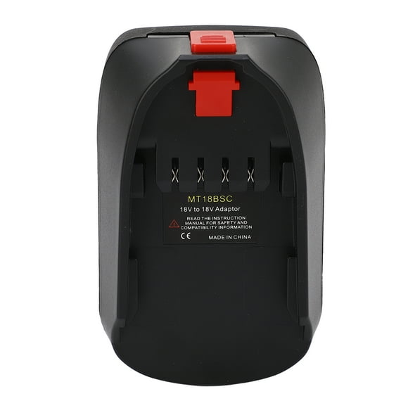 Adaptador de batería, herramienta eléctrica, convertidor de batería de litio, herramienta de conversión de 18 V BL1815 BL1815B para baterías de litio Bosch 18 V PBA.