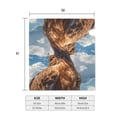 thumbnail image 4 of Wukai Blue Sky White Cloud Eagle Mailbox Covers for Garden Outdoor Decor,Waterproof Post Box Cover 21x18 in& 25.5x21 in-, 4 of 8
