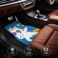 thumbnail image 6 of Yiaed Cool Unicorn Star Golden Print Carpet Floor Mats for Cars, Auto Accessories Front & Rear Car Floor Mats Car Floor Foot Mat Sets of 4 Pieces, 6 of 7