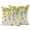 Yellow Green Beige, variant on Lemon Eucalyptus Outdoor Pillow Covers 26x26 Set of 2,Waterproof Patio Throw Pillowcase Protectors,Farm Flower Fruit Country Boho Summer Decorative Pillow Shams Cushion Covers for Seat Bed Couch Sofa