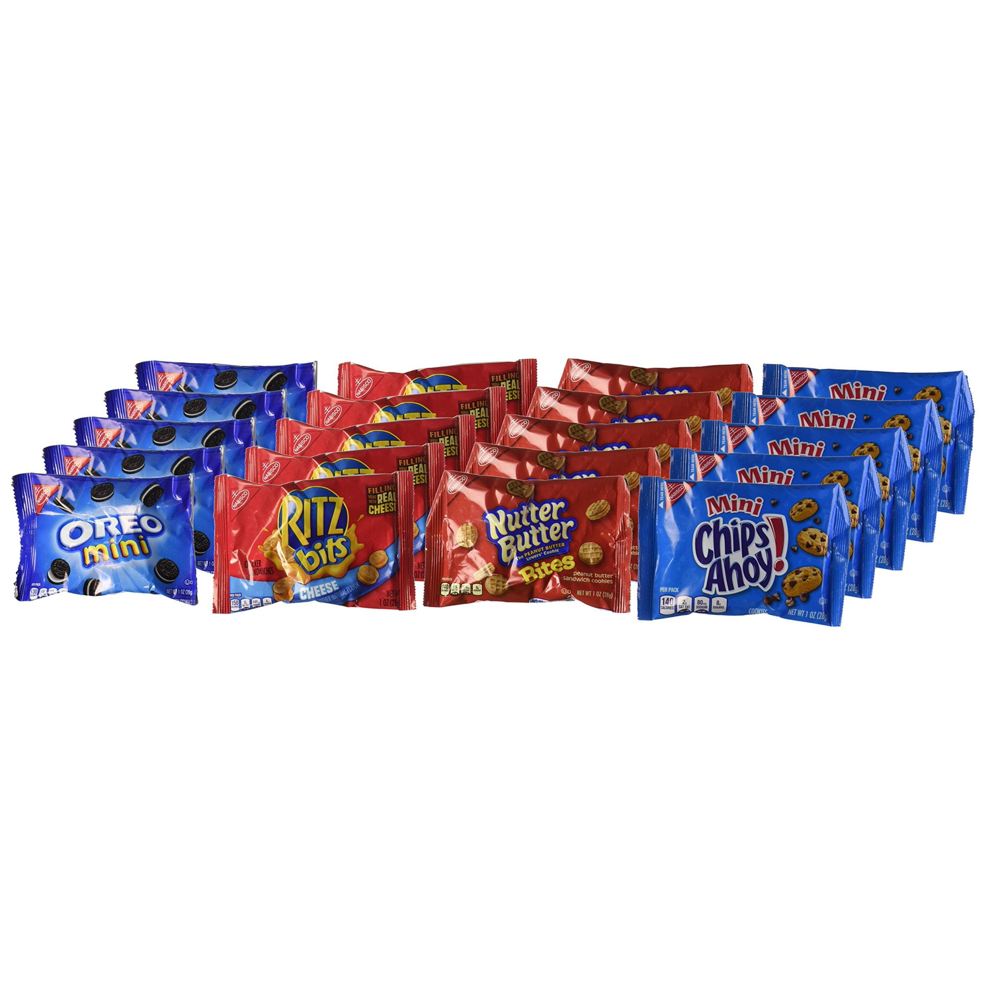 Nabisco Classic Mix Cookies & Crackers Variety Pack, (40 Pack/1 Ounce)