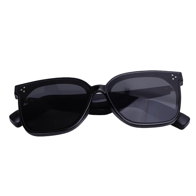 Smart Glasses Black 144 Languages Translation Touch Control AI Sunglasses with Sound Assistant for Music Calls