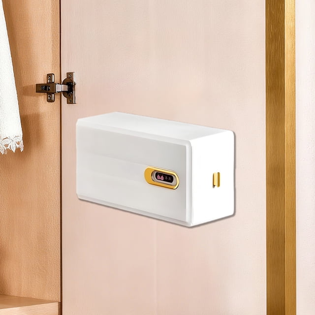 Conjunto de Cajas de Almacenamiento Colgantes para Armario de Plástico, Organizador de Ropa Interior y Calcetines de Múltiples Capas, Color Blanco, Paquete de 3, Compartimentos Ajustables, Diseño