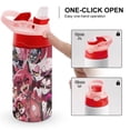 thumbnail image 4 of Hazbin Hotel Comedy Animated Kid's Insulated Water Bottle With Straw Vacuum Stainless Steel Cup Leak-Proof Toddler Thermoses Water Cup For Children, 4 of 8