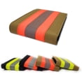 thumbnail image 2 of czcpp-- Firefighter Wallet Bifold Original Turnout Bunker Fabric Gear - Portefeuille Pompier (Beige & Orange), 2 of 4