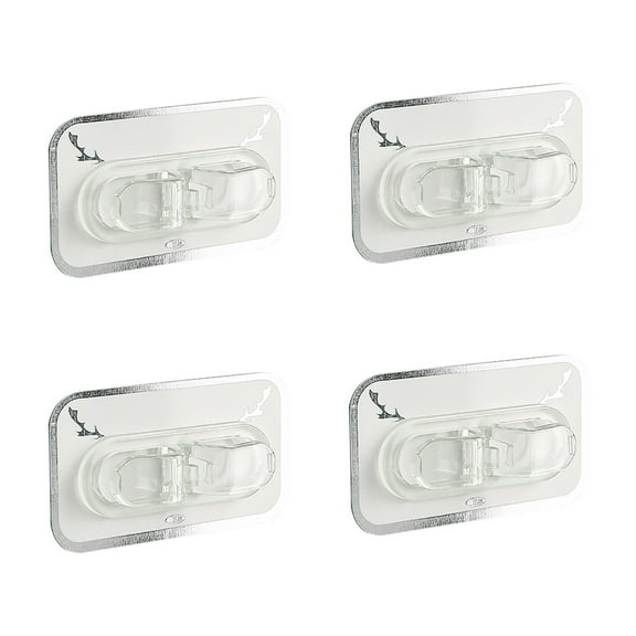 Wovilon Hangers 4Pc Data Cable Wire Cable Manager Punch-Free Network Cable Routing Mobile Phone Cable Storage Holder