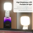 thumbnail image 3 of Mistaha USB Rechargeable Portable Desktop Live Streaming Fill Light Clamp-On D1 Fill Light【200mA Three Color Temperatures Clamp Design】- Black, 3 of 6