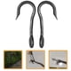 thumbnail image 4 of 2 ganchos de metal para colgar en el hombro, resistentes, de metal, 4 of 7