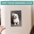 thumbnail image 3 of pbf 4x6 Magnetic Picture Frames for Refrigerator | 4 x 6 Clear Magnetic Acrylic Frames | Magnetic Photo Holders for Fridge, Locker, Photo Board, Art Display, Sign Holder (5-Pack), 3 of 6