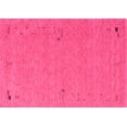 thumbnail image 1 of Ahgly Company Indoor Rectangle Abstract Pink Contemporary Area Rugs, 4' x 6', 1 of 4