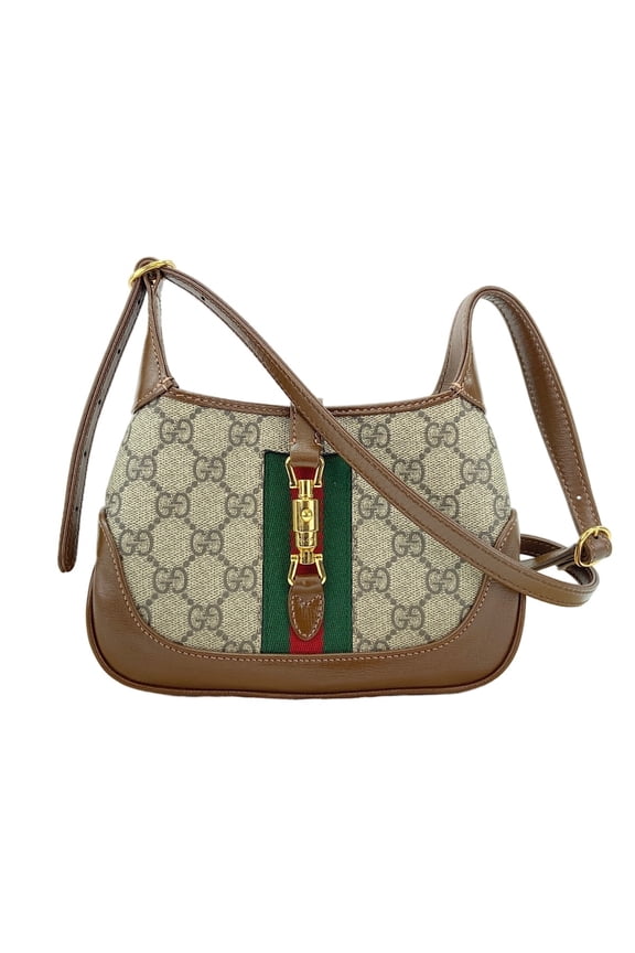 Pre-Owned Gucci Jackie 1961 Shoulder Bag, Brown