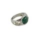 thumbnail image 1 of Anillo turquesa ovalado unisex Sunnimix 7 estilos piedras preciosas naturales cabujón verde, 1 of 7