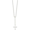 thumbnail image 2 of Sterling Silver Polished Cross Adjusts Up To 23.5 Inch Necklace Made In India qg4405-23, 2 of 5