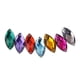 thumbnail image 5 of 100x Botones de Cristal de 2 Agujeros Botones de Costura Hebilla de Cierre para Proyectos Artesanales de Bricolaje Macarena Crystal Button, 5 of 8
