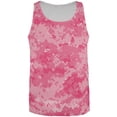 thumbnail image 1 of Pink Digital Camo All Over Adult Tank Top - Small, 1 of 2