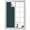 Multicolor, variant on Pure Dark Green Window Privacy Film, Simple Solid Color Static Cling UV Sun Blocking Heat Control Window Tint Day and Night, Non-Adhesive Reusable One Way Windows Privacy Cover 35.4''x78.7''