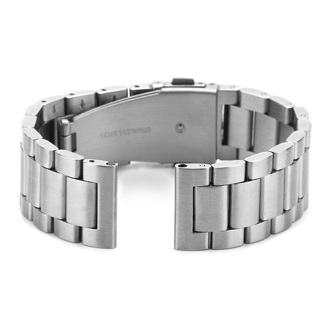 Correa de reloj de pulsera, elegante correa de reloj de metal, correa de reloj de metal, calidad superior