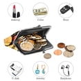 thumbnail image 4 of Thanksgiving Fruits Stylish Women's Coin Purse - 0.7 Microfiber Zinc Alloy Jaws, 4.3x4.7 in/11x12 cm Size - Durable Construction and Trendy Design!, 4 of 7