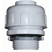 Non-Metallic Liquid Tight Connectors Straight With Steel Locknut 3/8in.