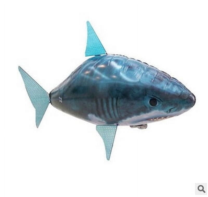 Remote Control Flying Air Shark Toy RC Radio Inflatable Clown Fish Balloons Gift