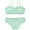 Light Green, variant on Uccdo 7-16T Girls Summer Swimsuits, Teenager Big Girls Solid Bikinis Bathing Suit, 2 Pieces, Size 7-16 Years