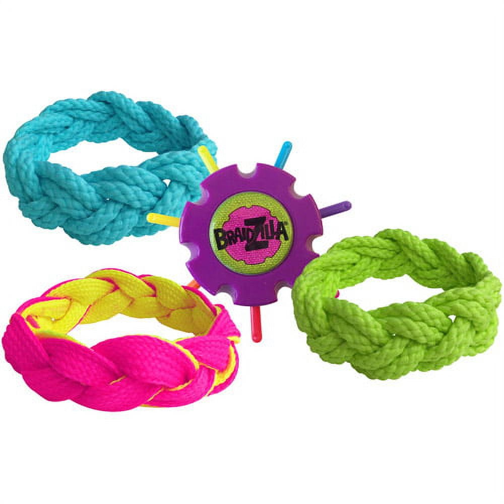 2) of Monster High Braidzilla Bracelet Braiding Kit Lot