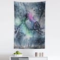 thumbnail image 1 of Psychedelic Tapestry, Space Galaxy Inspired Grunge Modern Celestial Cosmic Fantasy Design Print, Fabric Wall Hanging Decor for Bedroom Living Room Dorm, 5 Sizes, Multicolor, by Ambesonne, 1 of 1