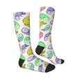 thumbnail image 3 of Balery Cute Chameleons Fun Novelty Socks Men'S Women'S Crew Socks Funny Crazy Novelty Socks Quirky And Cool Socks, 3 of 9