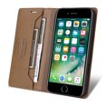thumbnail image 6 of Allytechgroup Wallet Case for iPhone 7 / 8 / SE 2022 & 2020, Slim Lightweight PU Leather Stand Flip Phone Case with Credit Card Slot Shockproof Protective Back Cover for Women Men, Brown, 6 of 9