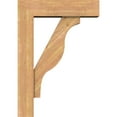 thumbnail image 3 of Ekena Millwork 7 1/2"W x 28"D x 40"H Funston Block Smooth Bracket w/ Offset Brace, Western Red Cedar, 3 of 25