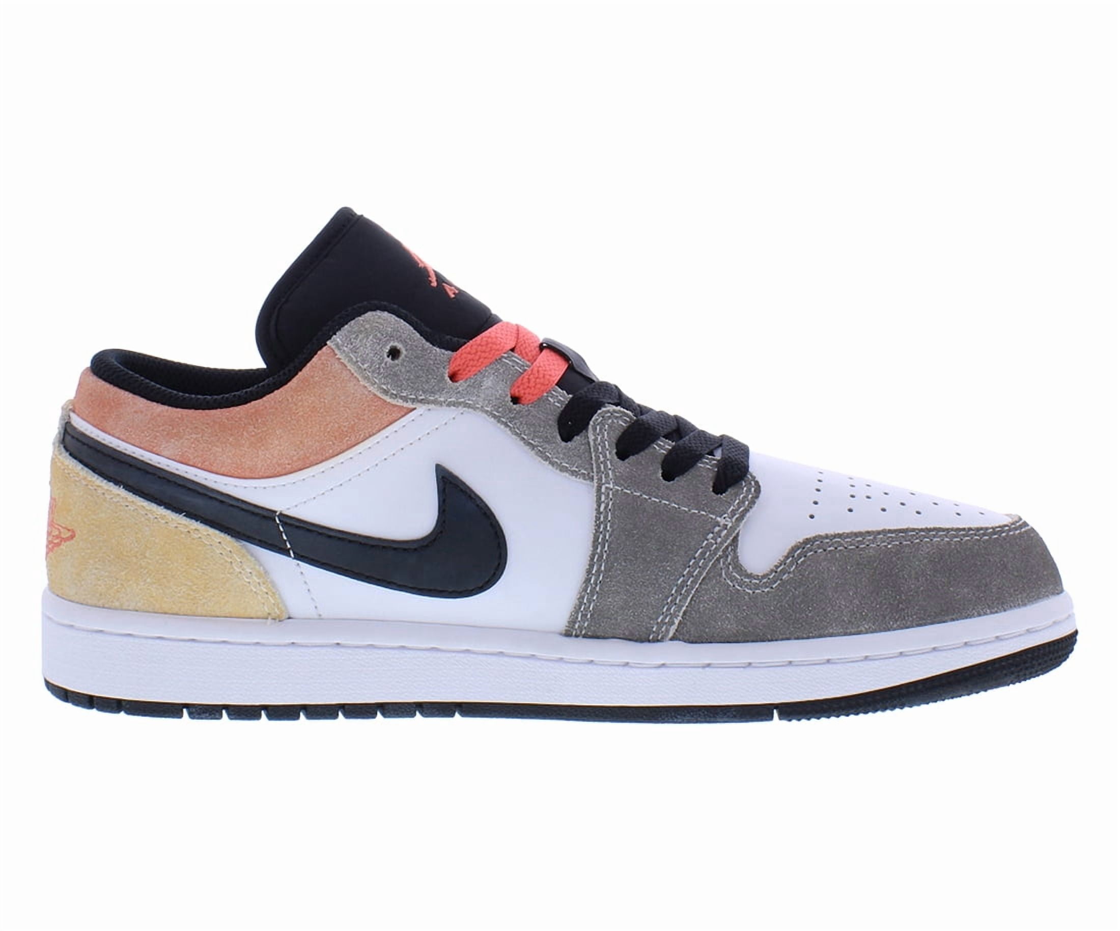 Men's Jordan 1 Low SE "Flight Club" Black/Sundial-Magic Ember (DX4334 008) - 13