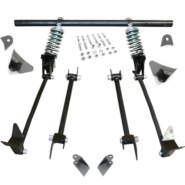 Triangulated Rear 4-Link Kit with Coilovers for 1929 Model A Phaeton - 2, 4-Door