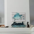 thumbnail image 5 of Bathroom Wall Art Bedroom Teal Decor Beach Pictures Coastal Ocean Canvas Paintings Sea Turtle,12x16 in, 5 of 6