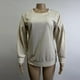 thumbnail image 4 of Sudadera Sudaderas básicas para mujer, estilo informal, cuello redondo, sudaderas lisas, traje de calle Cgtredaw Beige T XL para Mujer, 4 of 6