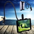 thumbnail image 2 of Phenofice Gooseneck Tablet Holder for Bed with Device Security Black 1Pack, 2 of 8