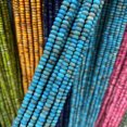 thumbnail image 1 of Nvzi 2 piezas de 2 * 4 mm de cuentas separadas de color azul lago hechas a mano, accesorios de joyería de cuentas de bricolaje, cuentas de ábaco, cuentas dispersas, 1 of 3