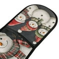 thumbnail image 4 of Yayeee Double Oven Mitt Kitchen Heat Resistant Baking 35" x7" Quilted Glove, Red Snowmen, 4 of 6