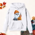 thumbnail image 5 of KPOPLK Girl Zip up Hoodie Sweatshirt Soft Fuzzy Fleece Jacket with Pocket for Girls 5-52 Years(6-7 Years,White), 5 of 6