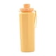 thumbnail image 3 of Botella de agua plegable, botella de silicona, a prueba de fugas, botella portátil reutilizable, botella deportiva para correr, gimnasio, senderismo Amarillo, 3 of 8