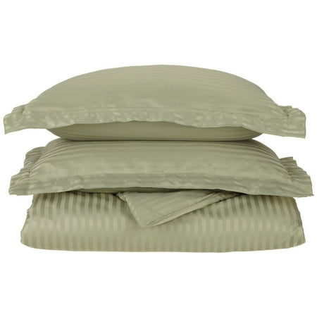 Superior Prestige 1500 Series Stripe Duver Cover Set