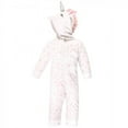 thumbnail image 3 of Hudson Baby Infant Girl Fleece Jumpsuits, Coveralls, and Playsuits 1pk, White Unicorn, 3-6 Months, 3 of 3