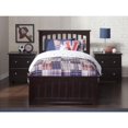 thumbnail image 2 of Mission Traditional Bed with Matching Foot Board, Multiple Colors and Sizes, 2 of 5